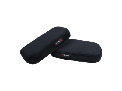 Arozzi Memory Foam Armrest Pads Black