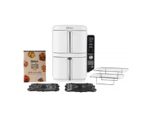 Ninja SL400EUWH double hot air fryer white | NINJA