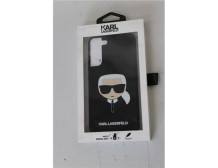 SALE OUT. Karl Lagerfeld KLHCS22MSLKHBK S22+ S906 black hardcase Silicone Karl`s Head DIRTY PACKAGING | Karl Lagerfeld DIRTY PAC