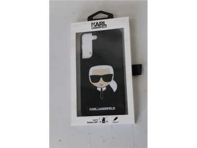 SALE OUT. Karl Lagerfeld KLHCS22MSLKHBK S22+ S906 black hardcase Silicone Karl`s Head DIRTY PACKAGING | Karl Lagerfeld DIRTY PAC