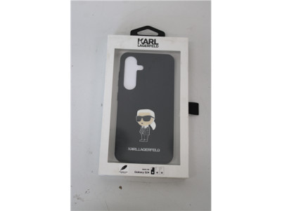 SALE OUT. Karl Lagerfeld KLHCS24SSMHKNPK S24 S921black Silicone Ikonik Metal Pin DIRTY PACKAGING | Karl Lagerfeld DIRTY PACKAGIN