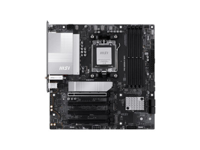 MSI PRO B850M-P WIFI | Processor family AMD B850 | Processor socket AM5 | DDR5 | Supported hard disk drive interfaces SATA, M.2 