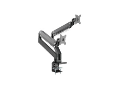 Digitus Desk Mount | DA-90427 | Adjustable Height, Rotate, Tilt, Swivel | 15-35 " | Maximum weight (capacity) 2x15 kg | Black