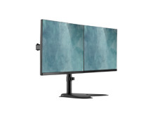 Digitus Desk Mount | DA-90401 | Adjustable Height, Rotate, Swivel | 15-32 " | Maximum weight (capacity) 2x8 kg | Black