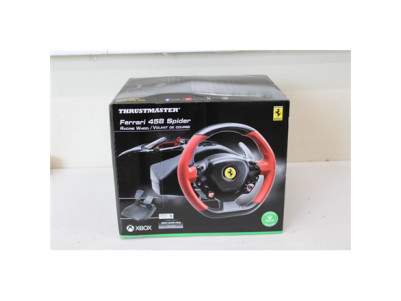 SALE OUT. Thrustmaster Steering Wheel Ferrari 458 Spider Racing Wheel, Black/Red | Thrustmaster | Steering Wheel Ferrari 458 Spi