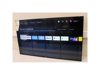Xiaomi A2 | 55" (138 cm) | Smart TV | Android TV | 4H UHD | USED, ACTIVATED OS, WITHOUT ORIGINAL PACKAGING, MISSING ACCESSORIES