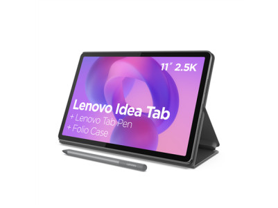 Lenovo Idea Tab 11 2.5K Mediatek Dimensity 6300/8GB/256GB/Android 15/Grey/2Y Warranty | Lenovo Tab (without power adapter) | Ide