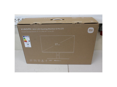 SALE OUT. Xiaomi Mini LED Gaming Monitor G Pro 27i EU | Xiaomi Mini LED Gaming Monitor G Pro 27i EU | 27 " | LED | 16:9 | 180 Hz