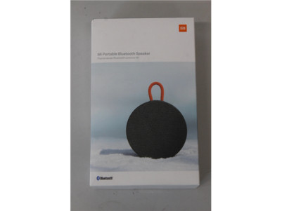 SALE OUT. Xiaomi Mi Portable Bluetooth Speaker (Grey) | Xiaomi Mi Portable Bluetooth Speaker | USED | Waterproof | Bluetooth | G