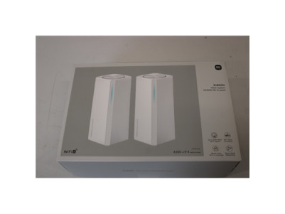 SALE OUT. Xiaomi Mesh System AX3000 NE(2 pack) EU | Xiaomi Mesh System | AX3000 NE (2-pack) | 802.11ax | 10/100/1000 Mbit/s | Et