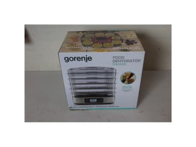 SALE OUT. Gorenje FDK500DE Food Dryer, 380W, 5 drying plates, Stainless steel | Gorenje Food Dryer | FDK500DE | Power 380 W | Nu