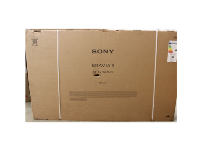 Sony K65S35B Bravia 3 | 65 | Smart TV | Android TV | QFHD | Black | DAMAGED PACKAGING