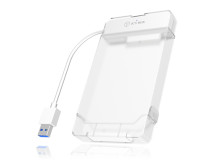 Raidsonic | ICY BOX | Adapter cable with protective a cover for 2.5" SATA hard disks to USB 3.0, blue Access LED | SATA | USB 3.