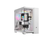Corsair Dual Chamber PC Case | iCUE LINK 6500X RGB | White | Mid Tower | Power supply included No | ATX