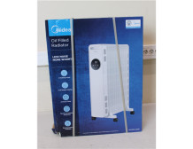 SALE OUT. Midea NY2513-22MR Oil Radiator Heater, White | Midea | Oil Radiator Heater | NY2513-22MR | Oil Radiator | 2500 W | Num
