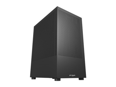 Fortron Case | S110-B | Black | M-ATX Mid Tower | Power supply included No