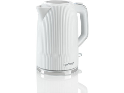 Gorenje Kettle | K17DPW | Electric | 2200 W | 1.7 L | Stainless steel | 360 rotational base | White