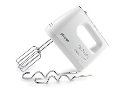 Gorenje | Hand Mixer | M460CDC | Hand Mixer | 460 W | Number of speeds 5 | Turbo mode | White