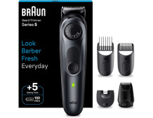 Braun | Beard Trimmer | BT5420 Series 5 | Cordless | Number of length steps 40 | Black