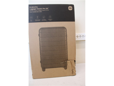 SALE OUT. Xiaomi Luggage Classic Pro 26" (Black) | Xiaomi DAMAGED PACKAGING, SMALL SCRATCH ON BOTTOM