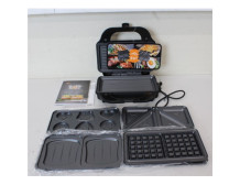 SALE OUT. ETA Sandwich Maker Sorento Plus ETA515190000 ETA 900 W Number of plates 6 Number of pastry 2 Black DAMAGED PACKAGING |