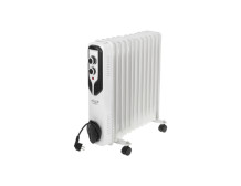 Adler | Oil-Filled Radiator | AD 7817 | Oil Filled Radiator | 2500 W | Number of power levels 3 | White