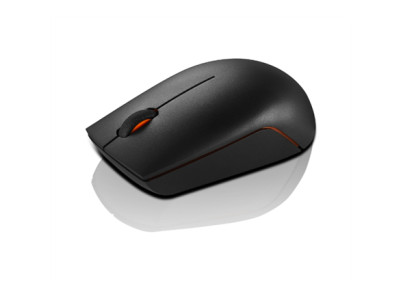 Lenovo | Wireless Compact Mouse | 300 | Optical Mouse | 2.4 GHz Wireless via Nano USB | Black | 1 year(s)