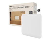 Mill Invisible Smart WiFi Heater | PA400WIFI4 | Panel Heater | 400 W | Suitable for rooms up to 4-6 m | White | IPX4