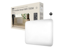 Mill Invisible Smart WiFi Heater | PA700WIFI4 | Panel Heater | 700 W | Suitable for rooms up to 9-12 m | White | IPX4