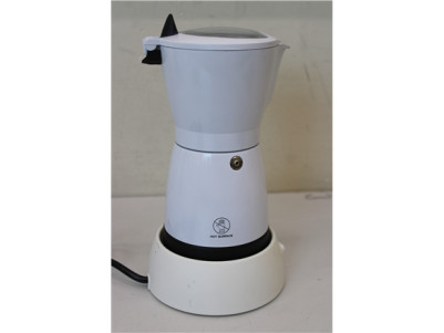 SALE OUT. Camry CR 4415w Electric Moka coffe maker, White/Black | Camry Electric Moka Coffe Maker | CR 4415w | 480 W | White | D