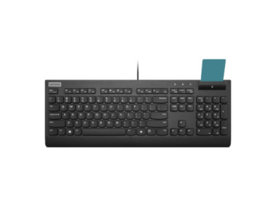 Lenovo Smartcard II | Keyboard | Wired | Estonian | Black | USB-A | Plunger type switch