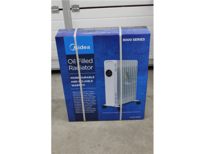 SALE OUT. Midea NY2311-20MRE Oil Radiator Heater, White | Midea | Oil Radiator | NY2311-20MRE | Oil Radiator | 2300 W | Number o