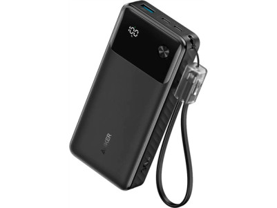 Anker Power Bank, B2B - Europe (excluded UK plug), 30 W | A1384G11 | 20000 mAh | Black