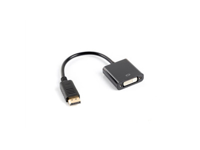 Lanberg Adapter Dual Link DisplayPort 1.2 to DVI-I | AD-0007-BK
