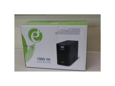 SALE OUT. Energenie EG-UPS-PS1000-01 1000VA pure sine wave UPS, LCD display, USB, black | EnerGenie Pure sine wave UPS with LCD 