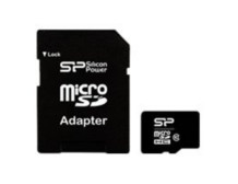 Silicon Power | 8 GB | MicroSDHC | Flash memory class 10 | SD adapter