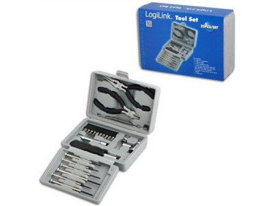 Logilink | Tool Set, 25pcs | Incl. transport boxThe set includes6x micro screwdrivers1x micro cutter1x mini telephone plier1x bi