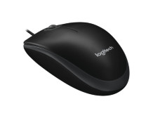 Logitech | Mouse | B100 | Wired | Black