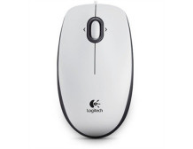 Logitech | B100 | Portable Optical Mouse | White