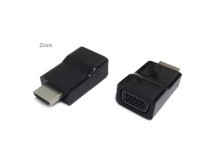 Gembird | HDMI to VGA adapter, single port | Black | HDMI | VGA