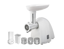 Meat mincer | Camry | CR 4802 | White | 600-1500 W | Number of speeds 1 | Middle size sieve, mince sieve, poppy sieve, plunger, 