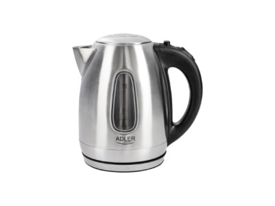 Adler | Kettle | AD 1223 | Standard | 2200 W | 1.7 L | Stainless steel | 360 rotational base | Stainless steel