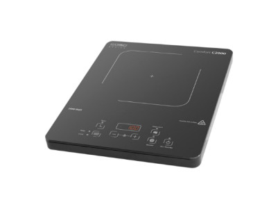 Caso | Free standing table hob | Comfort C2000 | Number of burners/cooking zones 1 | Sensor | Black | Induction