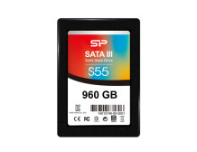 Silicon Power | Slim S55 | 960 GB | SSD form factor 2.5" | Solid-state drive interface Serial ATA III