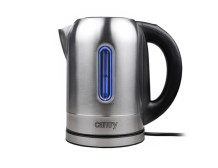 Camry | Kettle | CR 1253 | With electronic control | 2200 W | 1.7 L | Stainless steel | 360 rotational base | Stainless steel