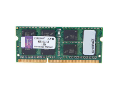 Kingston | 8 GB | DDR3 | 1600 MHz | Notebook | Registered No | ECC No