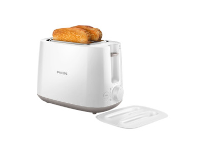 Philips | Toaster | HD2582/00 | Power 760 - 900 W | Number of slots 2 | Housing material Plastic | White
