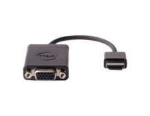 Dell | Adapter HDMI to VGA | 470-ABZX | Black | HDMI - Male | HD-15 (VGA) - Female