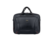 PORT DESIGNS | Courchevel | Fits up to size 15.6 " | Messenger - Briefcase | Black | Shoulder strap