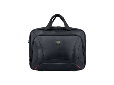 PORT DESIGNS | Courchevel | Fits up to size 15.6 " | Messenger - Briefcase | Black | Shoulder strap